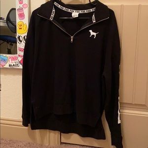 vs half zip up sweatshirt